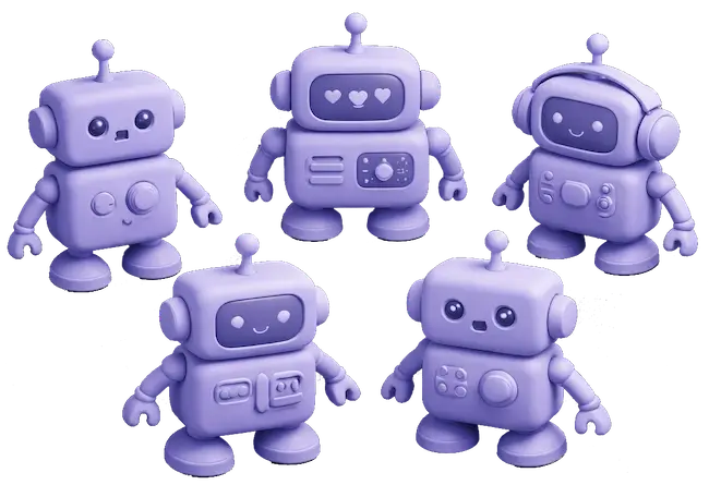 Specialized AI Agents Decorative